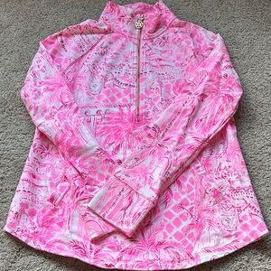 Lilly Pulitzer Vibrant Pink Pullover